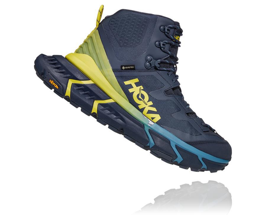 Hoka One One Vandresko Herre - Tennine Hike Gore-Tex - Blå - 372091ZML